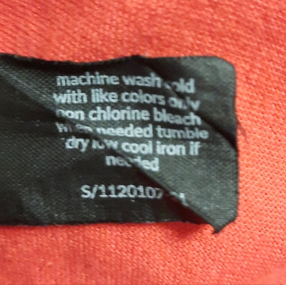 Lane Bryant Red Short Sleeve Blouse Size 24 - Picture 6 of 6